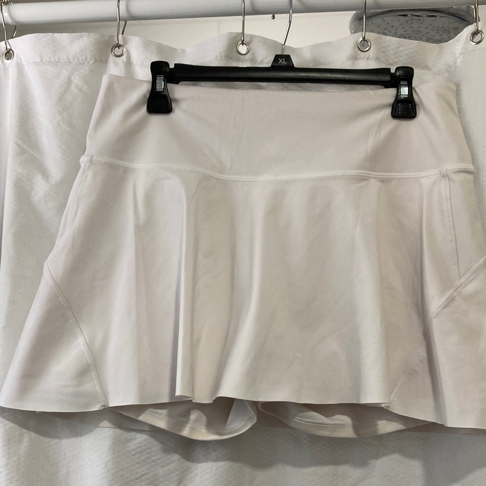 Athleta White Ace Tennis Skort NWOT